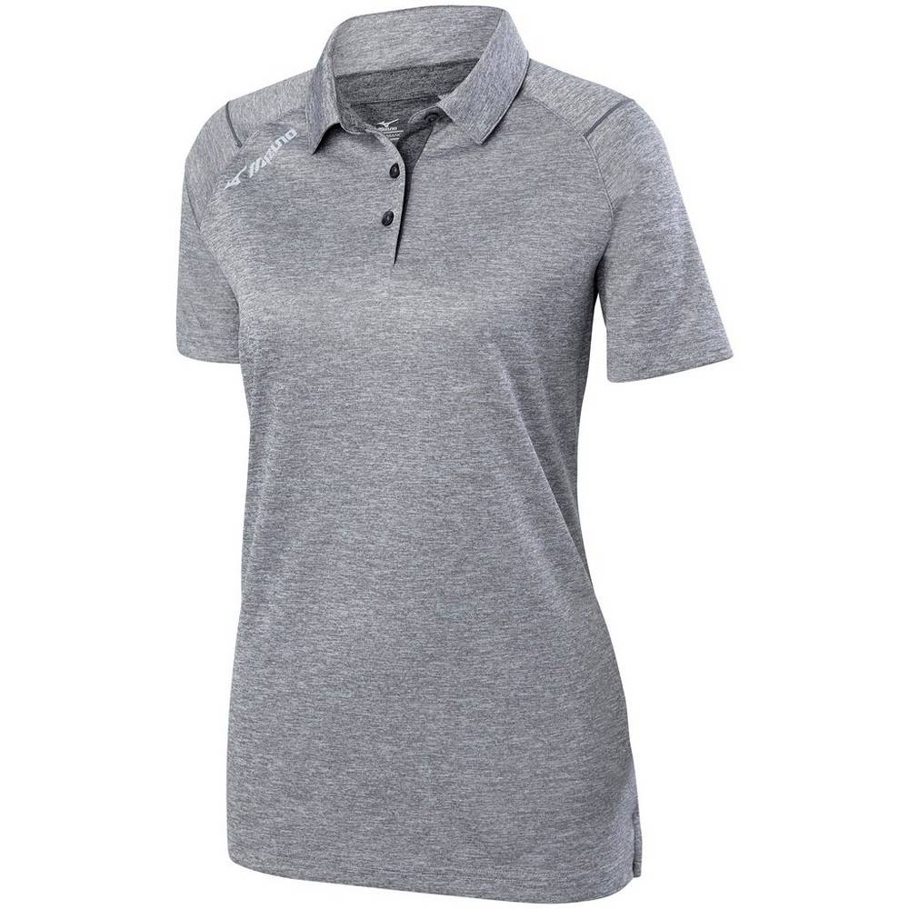 Camisas Polo Mizuno Voleibol Mizuno - Mulher - Cinzentas - LSFOE4357